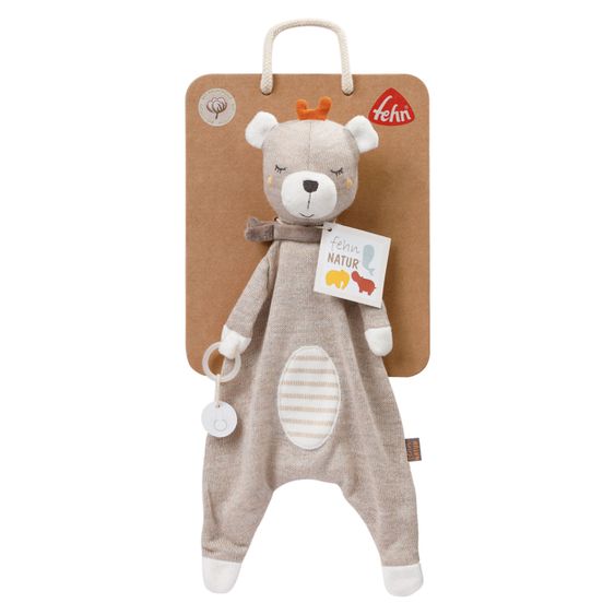 Fehn Schmusetuch Teddy - Natur