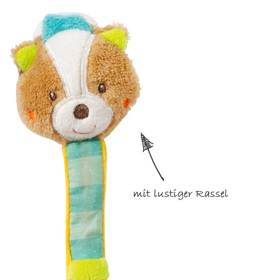 Fehn Schnullerband Sleeping Forest - Fuchs