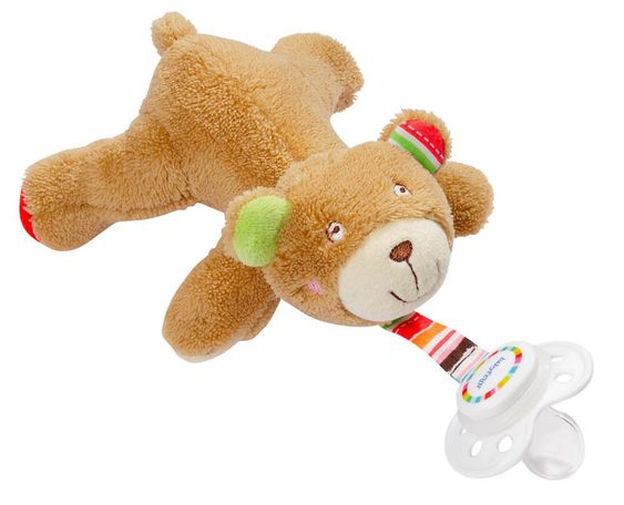 Fehn Schnullertier Teddy Oskar inkl. Schnuller