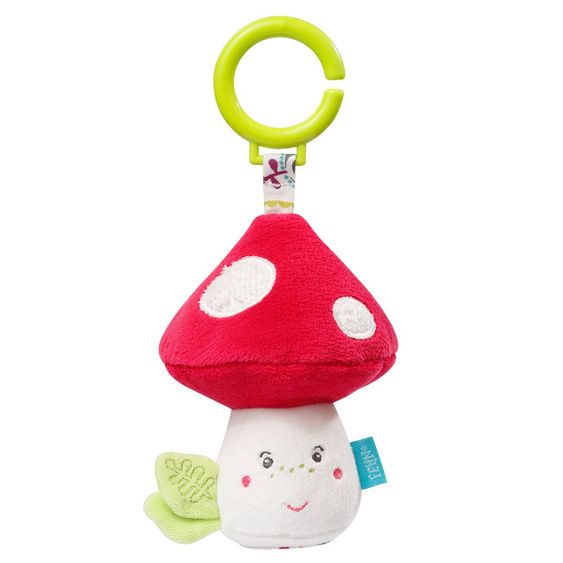 Fehn Spiel- & Schnullertasche 2 in 1 Sweetheart - Pilz
