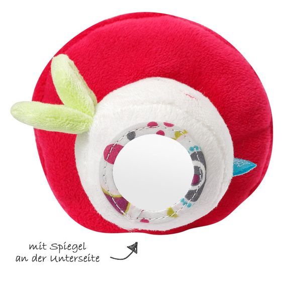 Fehn Spiel- & Schnullertasche 2 in 1 Sweetheart - Pilz