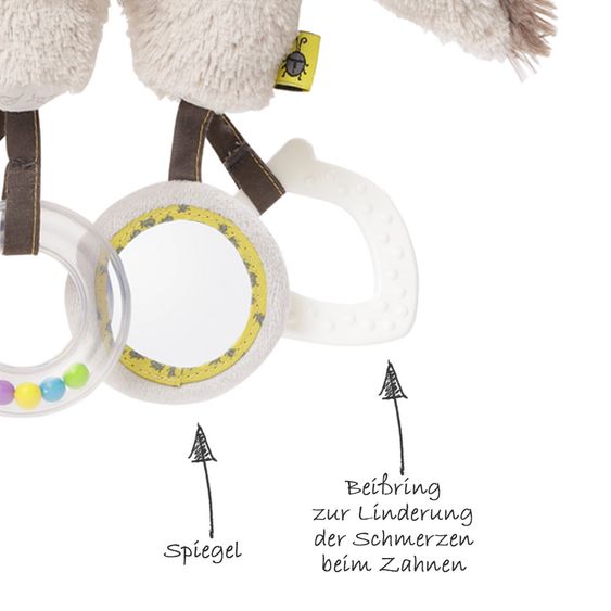 Fehn Spieltier zum Aufhängen Ameisenbär 26 cm - Australia