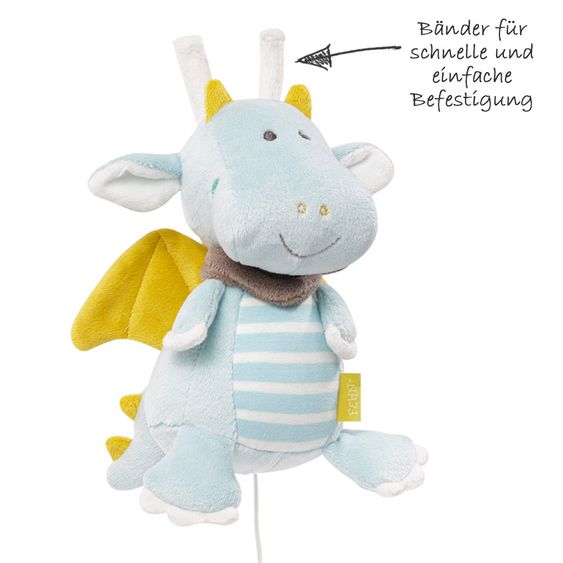 Fehn Spieluhr Drache 17 cm - Little Castle