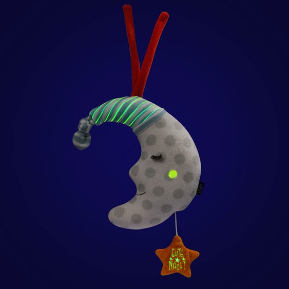 Fehn Spieluhr Mond 19 cm - Gute Nacht