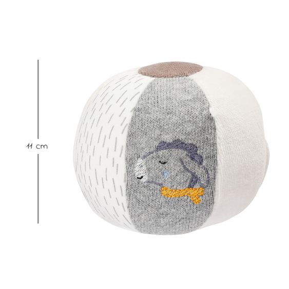 Fehn Stoffball Esel & Teddy - Natur