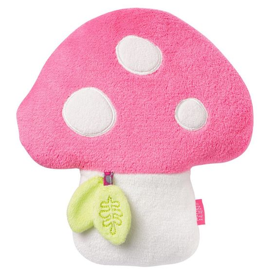 Fehn Cuscino termico Sweetheart con ripieno di noccioli di ciliegia - funghi