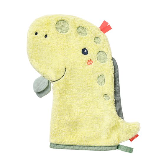 Fehn Waschhandschuh Dino - Happy Dino
