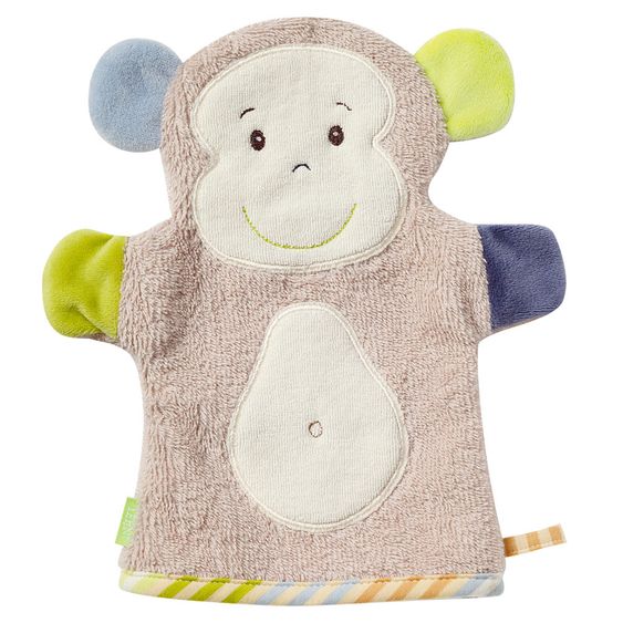 Fehn Waschhandschuh Monkey Donkey - Affe