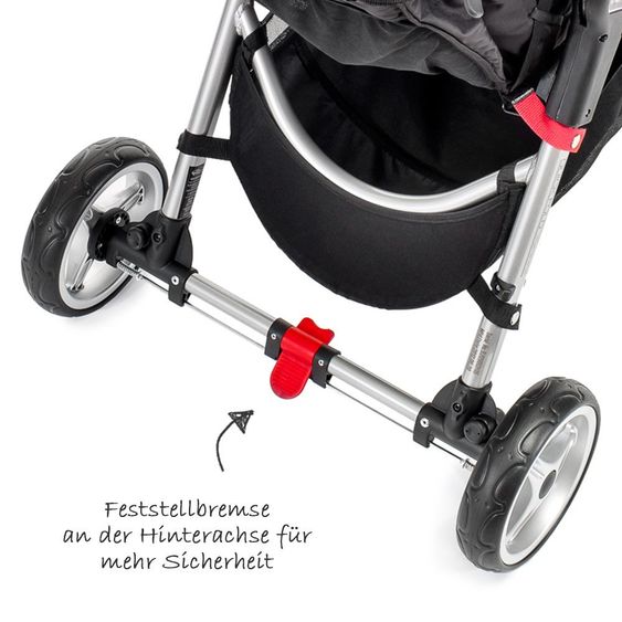 Baby Jogger Buggy City Mini 3 Rad - Purple Gray