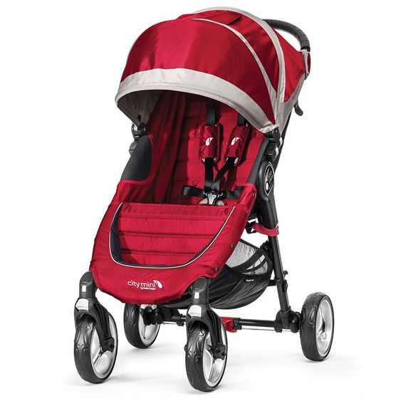 Baby Jogger Buggy City Mini 4 - Crimson Gray