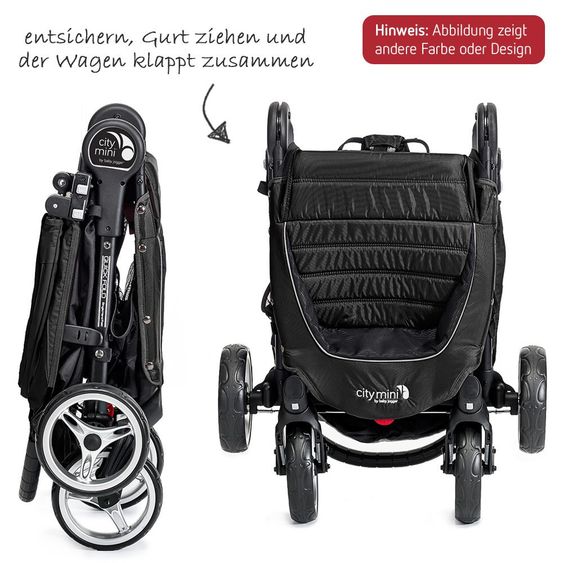 Baby Jogger Buggy City Mini 4 - Teal Gray