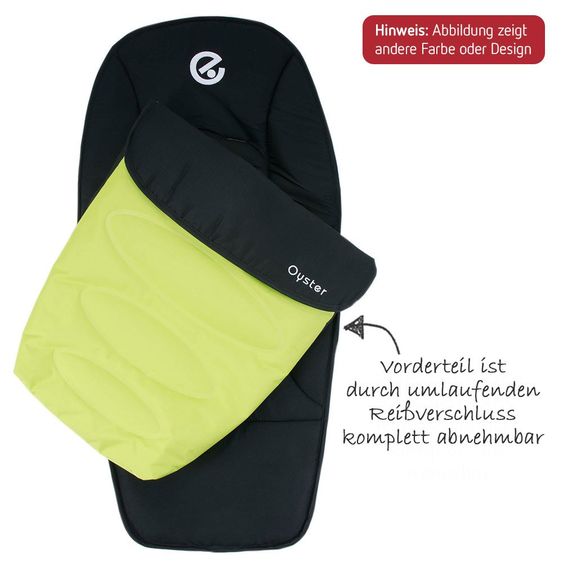 Baby Style Fußsack Oyster - Silver Mist