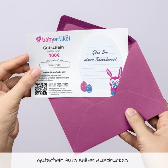 Babyartikel.de 10 Euro Geschenkgutschein - Ostern