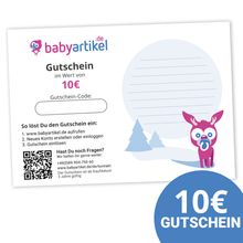 10 Euro Geschenkgutschein - Weihnachten