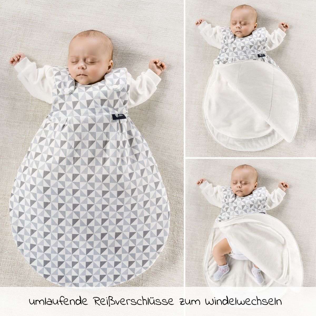Babyartikel.de 7-tlg. Beistellbett-Komplett-Set 90 x 40 cm / Beistellbett + Matratze + 2 Spannbetttücher + 3-tlg. Baby-Mäxchen