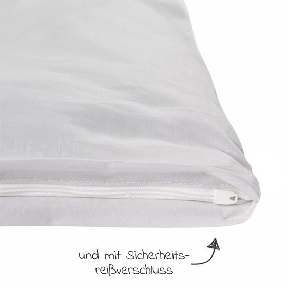 Babyartikel.de 7-tlg. Bett-Set für Kinderbett 140x70 cm / Steppbett + Bettwäsche + Spannbetttücher + Betteinlage - Ocean Club