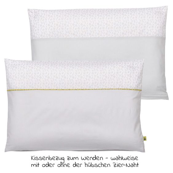 Babyartikel.de 8-tlg. Bett-Set für Kinderbett 140x70 cm / Steppbett +Bettwäsche +Nestchenschlange +Spannbetttuch +Betteinlage Australia