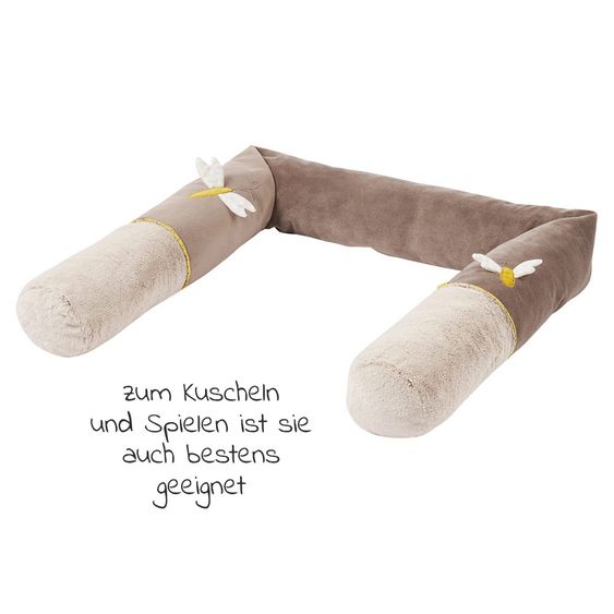 Babyartikel.de 8-tlg. Bett-Set für Kinderbett 140x70 cm / Steppbett +Bettwäsche +Nestchenschlange +Spannbetttuch +Betteinlage Australia