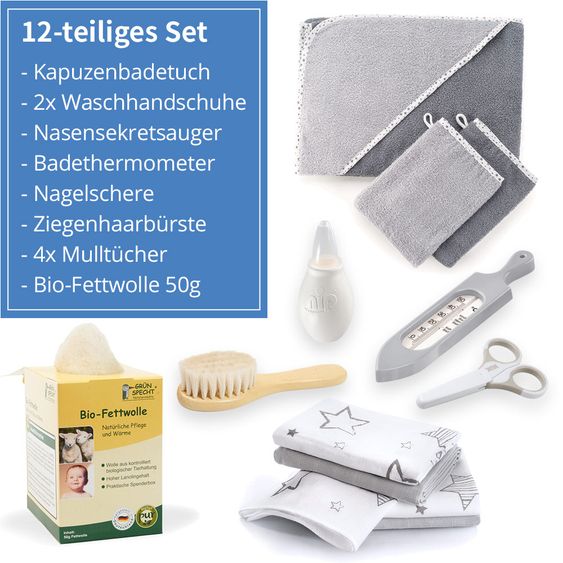Babyartikel.de Babypflege-Set 12-teilig