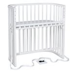Beistellbett Boxspring Comfort Plus - Weiß lackiert