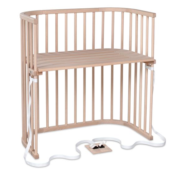 Babybay Beistellbett Boxspring - Natur unbehandelt