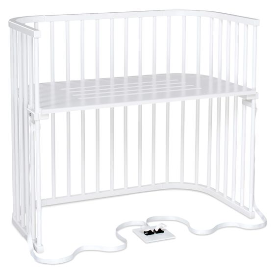 Babybay Beistellbett Boxspring XXL - Weiß lackiert