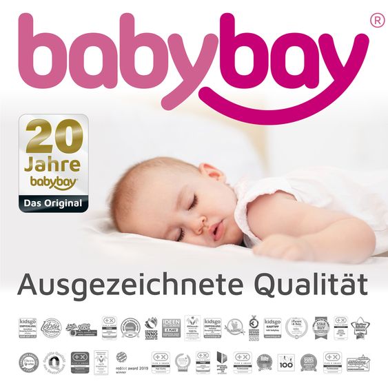 Babybay Beistellbett Maxi extra Groß - auch für Zwillinge - Kernbuche geölt