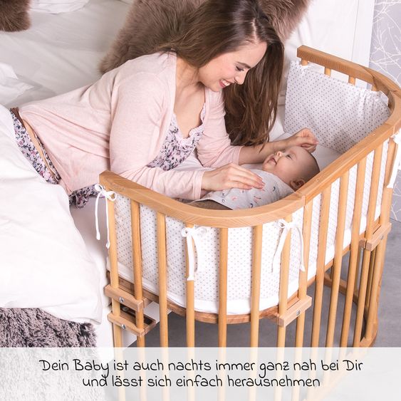 Babybay Beistellbett Original - Kernbuche geölt