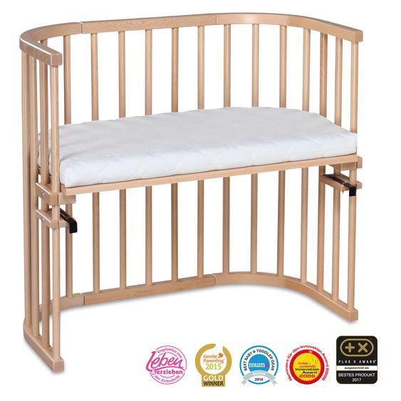 Babybay Beistellbett Original - Natur lackiert