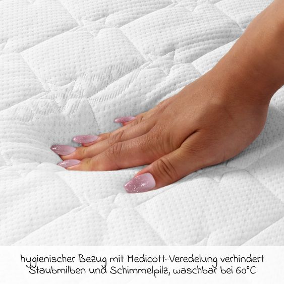 Babybay Matratze Intense AngelWave für Beistellbett Maxi, Boxspring, Comfort Plus