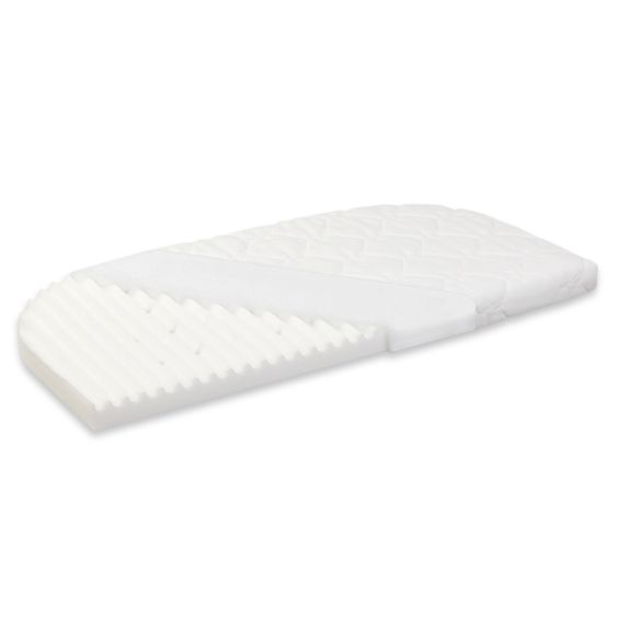 Babybay Matratze Klima Wave für Beistellbett Boxspring XXL - Weiß