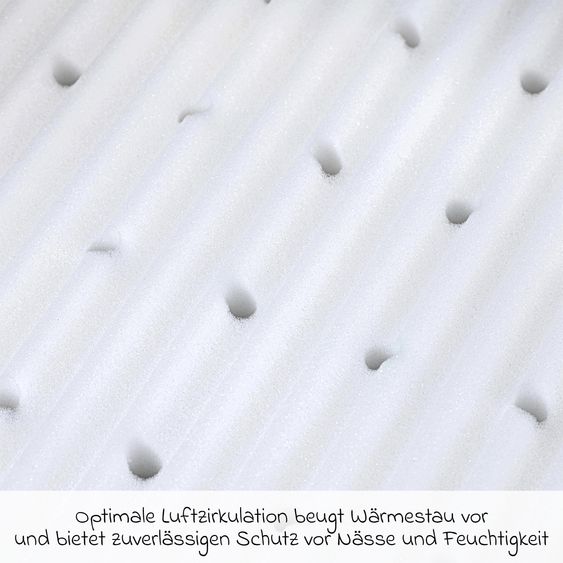 Babybay Matratze Klima Wave für Beistellbett Boxspring XXL - Weiß