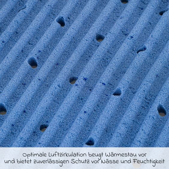 Babybay Matratze MediTex Intense AngelWave 3D für Beistellbett Maxi, Boxspring und Comfort Plus - Weiß
