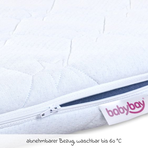 Babybay Mattress MediTex Intense AngelWave 3D for Co-Sleeper Original - White