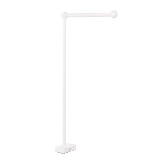 Babybay Mobile holder for all models with round bars - painted white