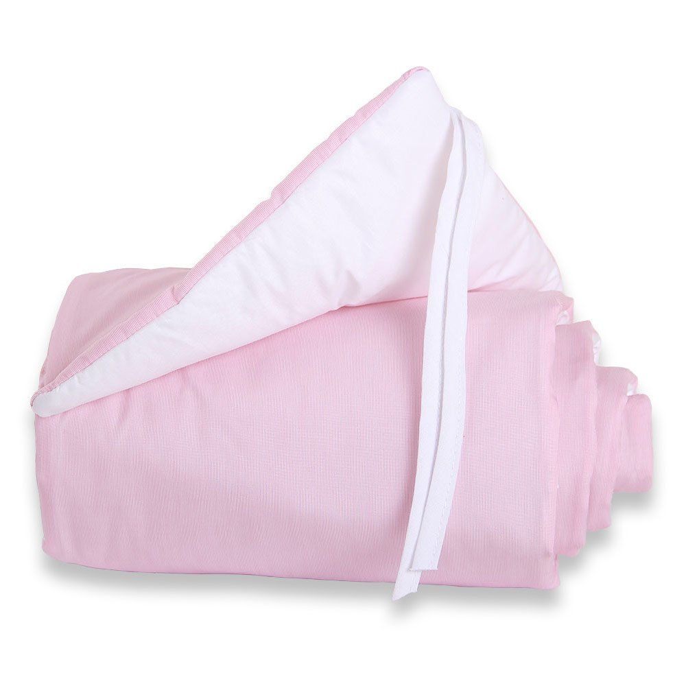 Babybay Nestchen für Beistellbett Original - Rosa Weiß