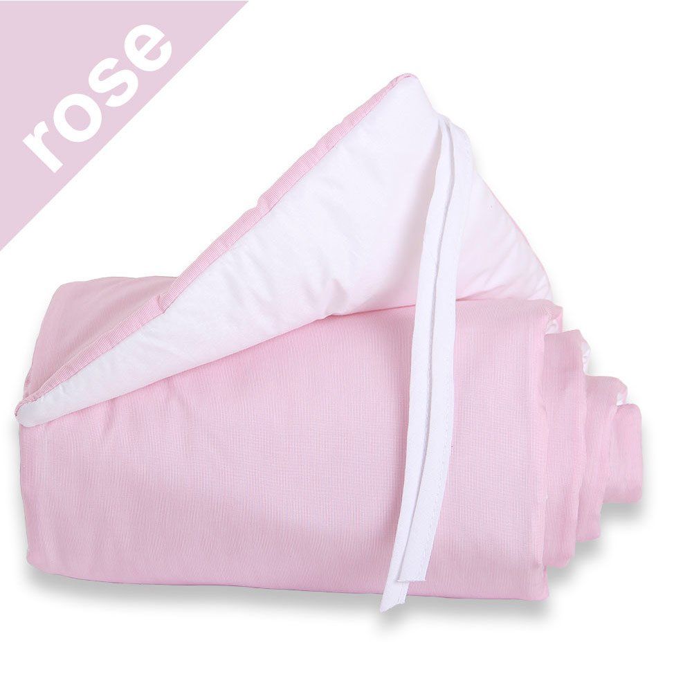Babybay Nestchen für Beistellbett Original - Rosa Weiß