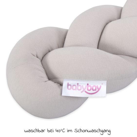 Babybay Serpente intrecciato per culle 200 cm - Beige