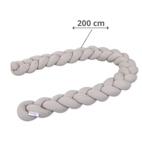 Babybay Serpente intrecciato per culle 200 cm - Beige