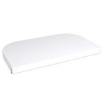 Deluxe fitted sheet in jersey for co-sleeper Maxi, Midi, Boxspring, Comfort, Comfort Plus 89 x 50 cm - White