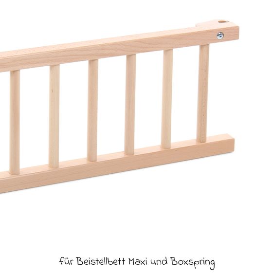 Babybay Verschlussgitter für Beistellbett Maxi & Boxspring - Natur lackiert