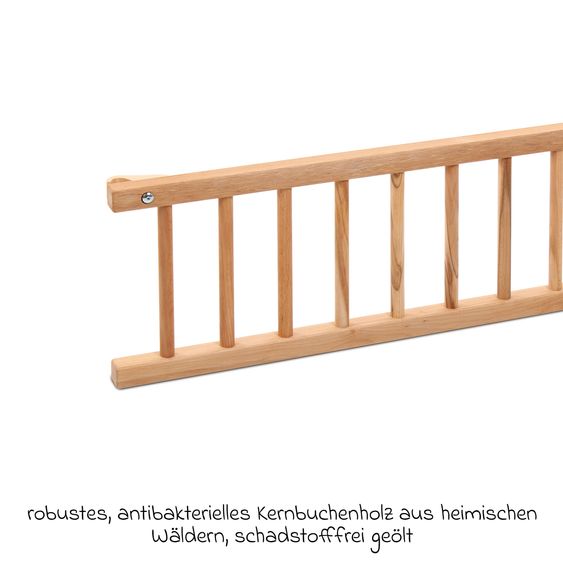 Babybay Verschlussgitter für Beistellbett Maxi Kernbuche geölt