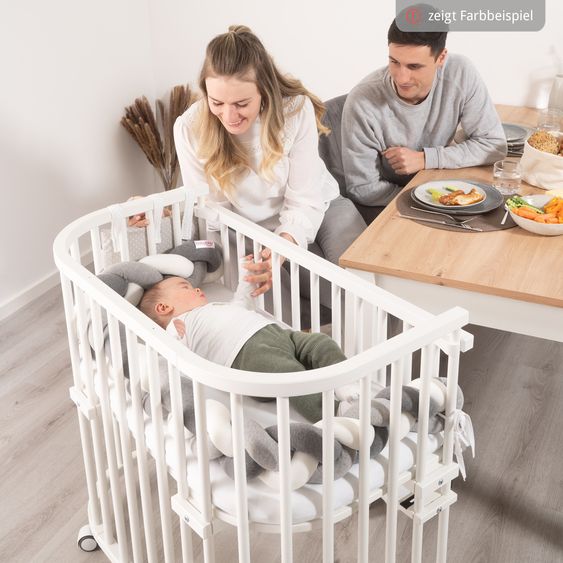 Babybay Verschlussgitter für Beistellbett Original & Midi - Beige lackiert