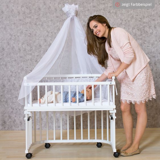 Babybay Verschlussgitter für Beistellbett Original & Midi - Beige lackiert