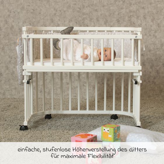 Babybay Verschlußgitter für Beistellbett Original & Midi - Kernbuche geölt