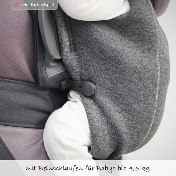 BabyBjörn Babytrage Mini Cotton - Altrosa