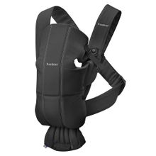 Babytrage Mini Cotton - Schwarz