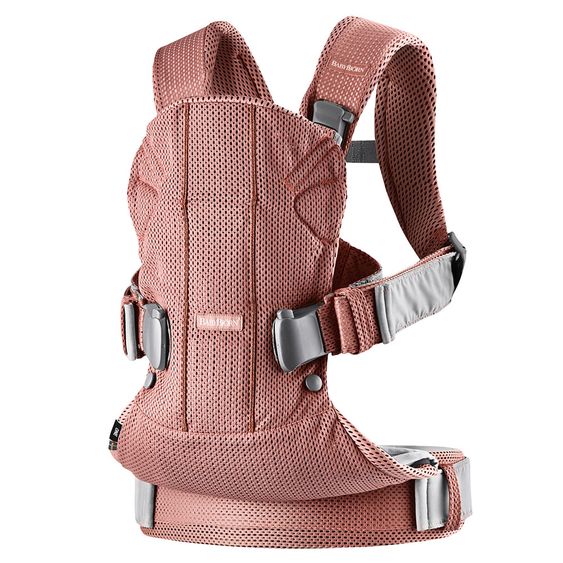 BabyBjörn Babytrage One Air Mesh Baby Power - Vintagerosa