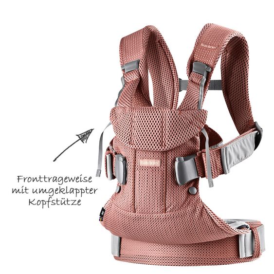 BabyBjörn Babytrage One Air Mesh Baby Power - Vintagerosa