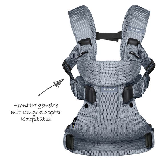 BabyBjörn Babytrage One Air Mesh Be You - Dämmerblau
